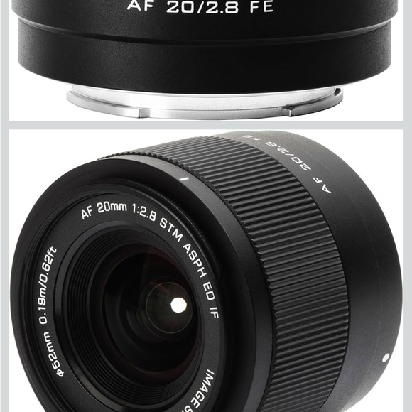 Viltrox 20mm F2.8 FE Full Frame AF Wide Angle for Sony Camera Lens - Picture 12 of 15